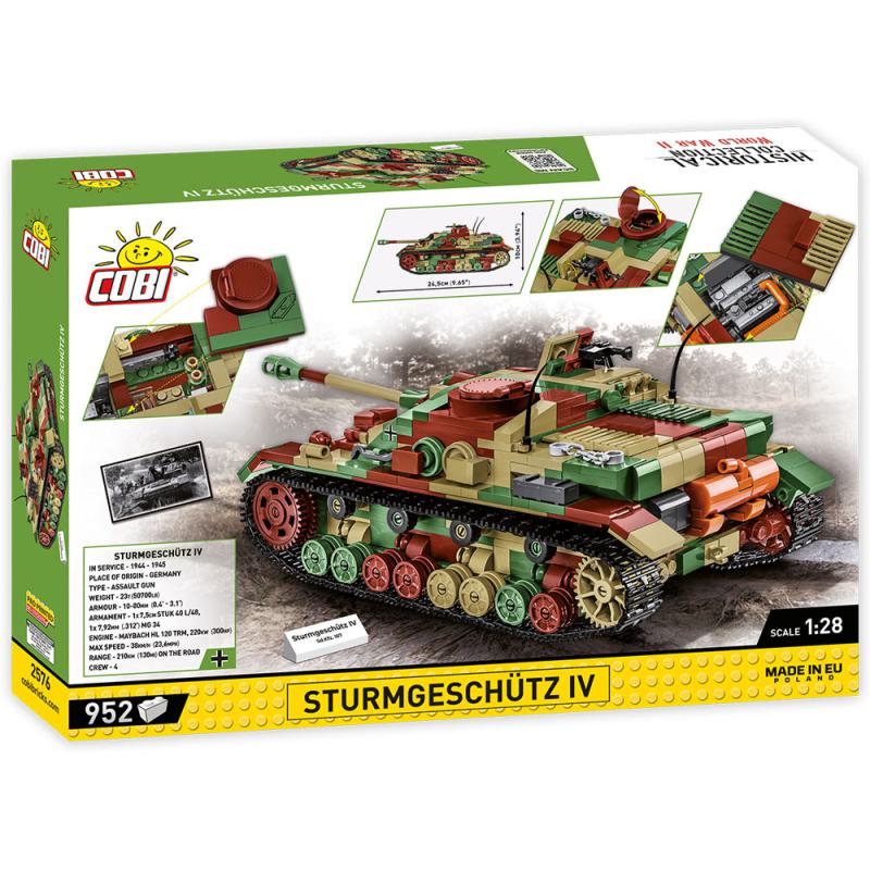 COBI Stug IV 2576 Box Rückseite