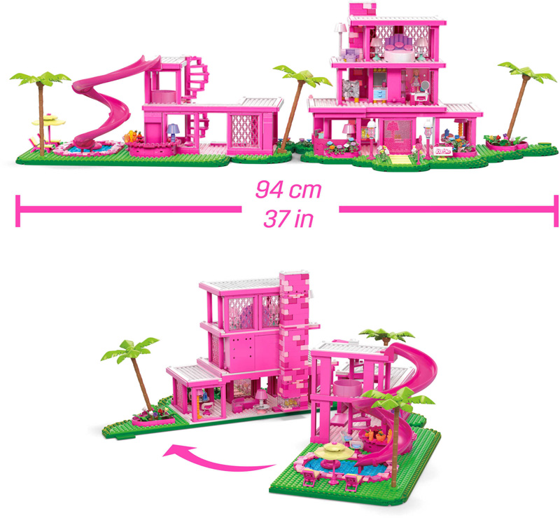 MEGA Barbie the Movie DreamHouse HPH26 Maße