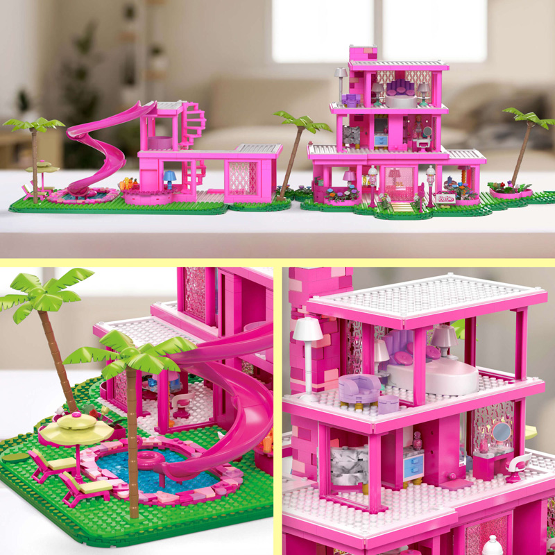 MEGA Barbie the Movie DreamHouse HPH26 Set Details