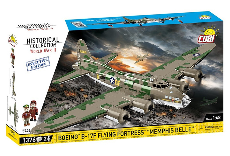 COBI 5749 Boeing B-17F Flying Fortress Memphis Belle Executive Edition Box Vorderseite