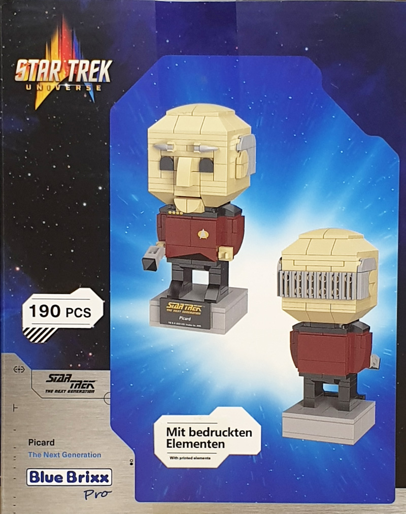 BlueBrixx Star Trek Picard 105447 Box Rückseite