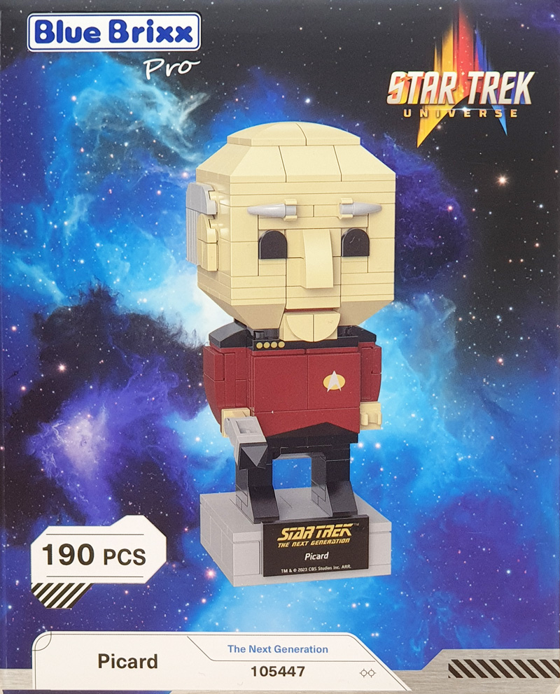 BlueBrixx Star Trek Picard 105447 Box Vorderseite