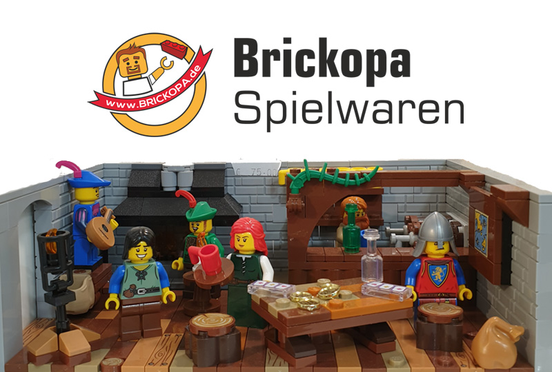 Brickopa Spielwaren Mittelalter MOC Pinky Brick Titel