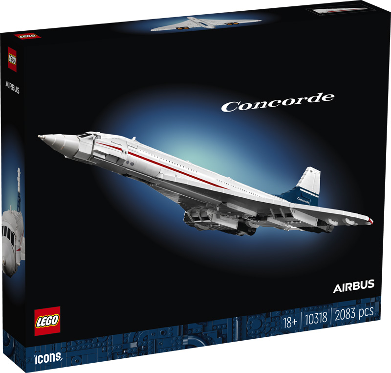 LEGO Icons Concorde 10318 Box Vorderseite