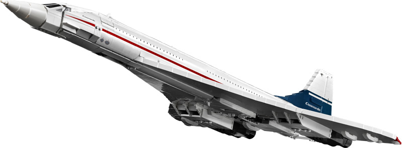 LEGO Icons Concorde 10318 Flugzeug