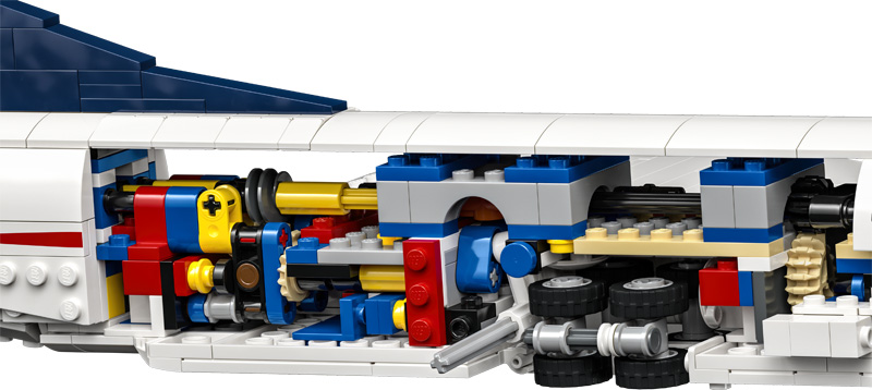 LEGO Icons Concorde 10318 Innenleben