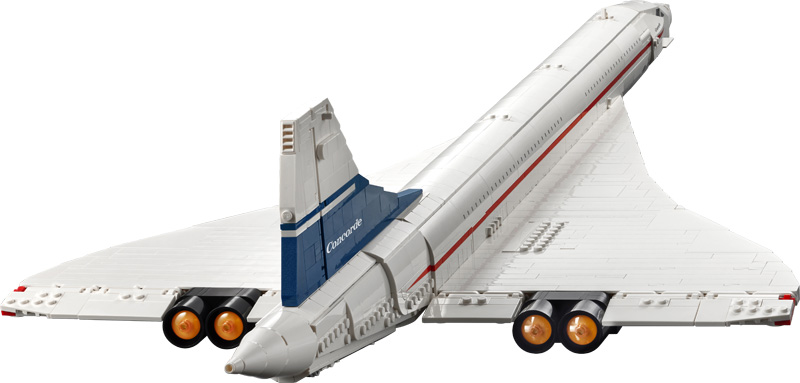 LEGO Icons Concorde 10318 Rückseite