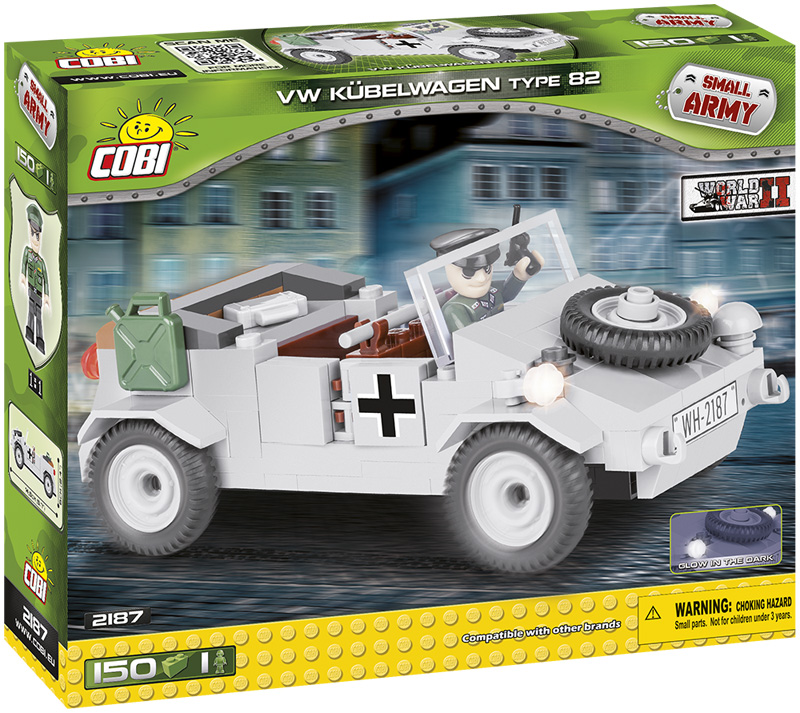 COBI Kübelwagen 2187 Box Vorderseite