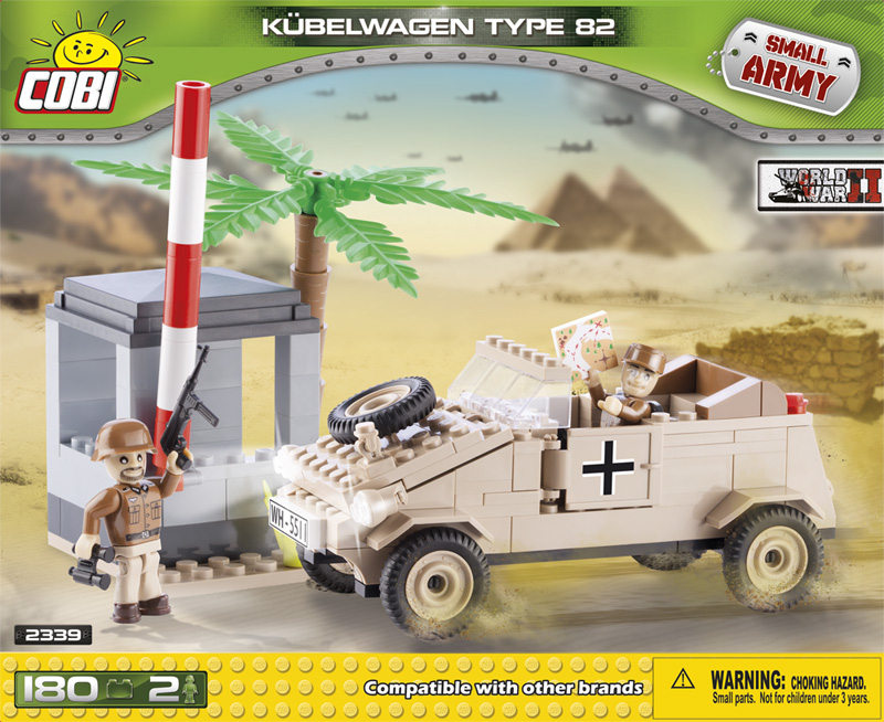 COBI Kübelwagen 2339 Box Vorderseite