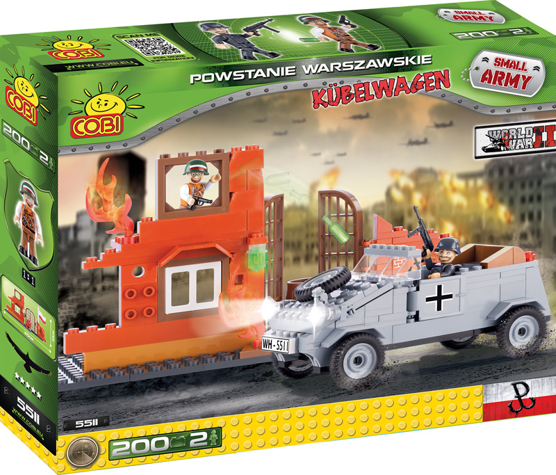 COBI 5511 Kübelwagen Small Army Box Vorderseite