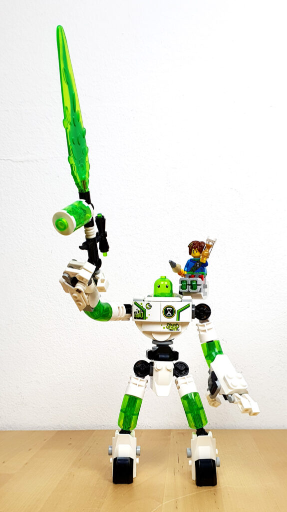 LEGO DreamZzz 71454 Mateo und Roboter Z-Blob Set gesamt