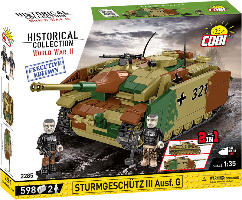 COBI 2285 StuG III Sturmgeschütz Ausf. G Executive Edition erhältlich Box Vorderseite