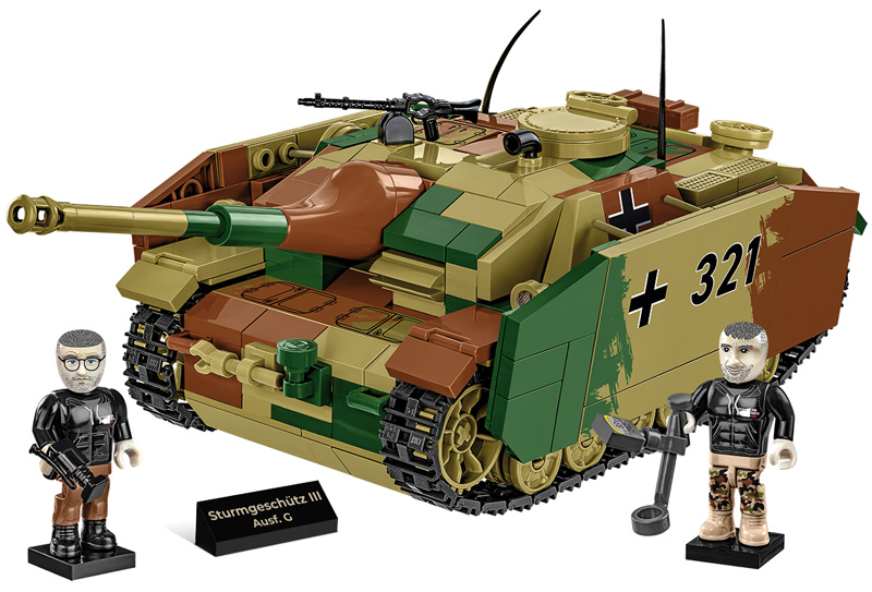 COBI 2285 StuG III Sturmgeschütz Ausf. G Executive Edition erhältlich set komplett Vorderseite