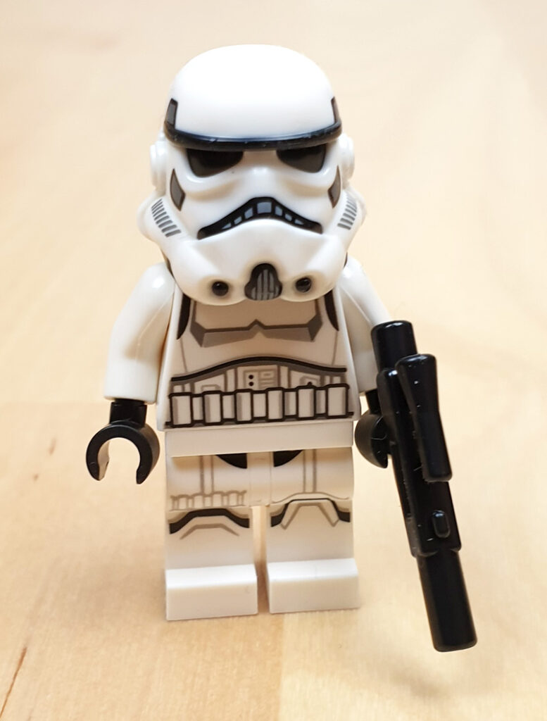 LEGO Star Wars Magazin 99/2023 Stormtrooper Minifigur Vorderseite