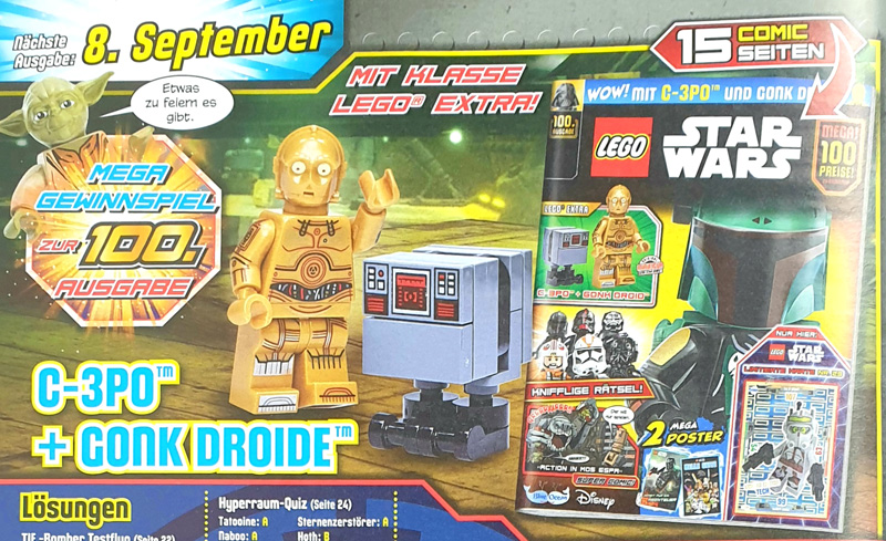 LEGO Star Wars Magazin 99/2023 Vorschau Ausgabe 100
