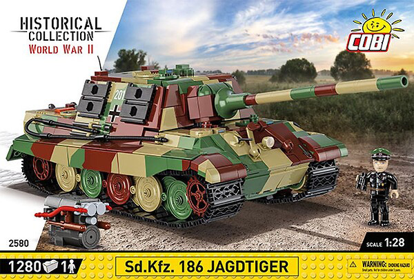 COBI 2580 Jagdtiger Box Vorderseite