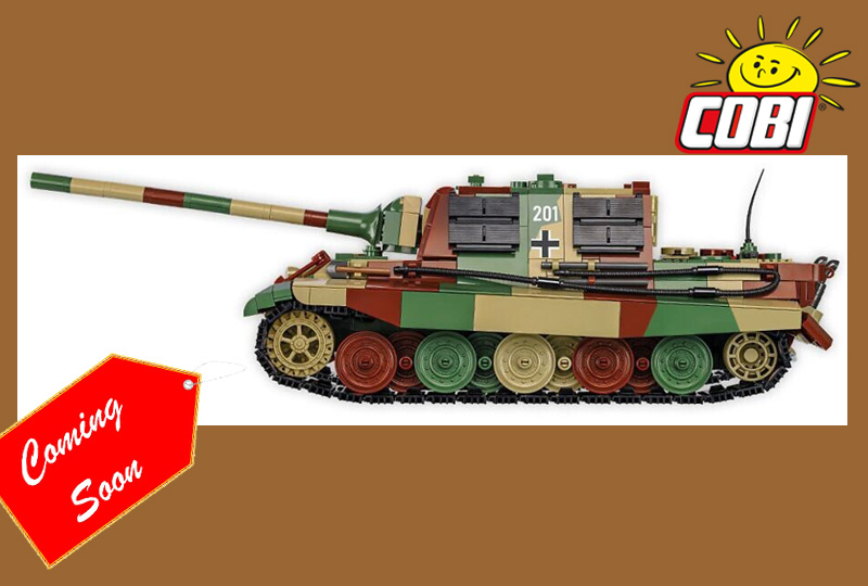 COBI 2580 Jagdtiger bald erhältlich Titel