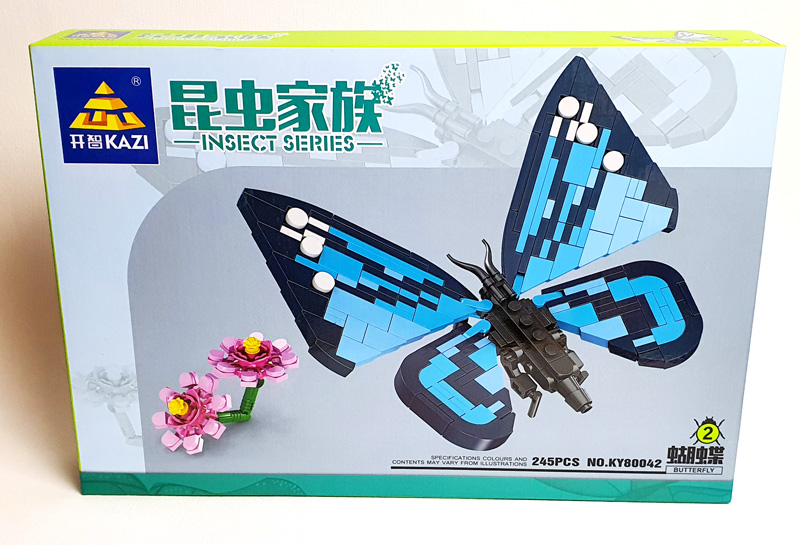 Kazi Insektenserie Schmetterling KY80042 Box Vorderseite