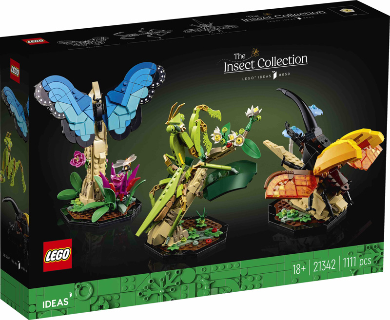 LEGO® Ideas Insektensammlung 21342 Box Vorderseite