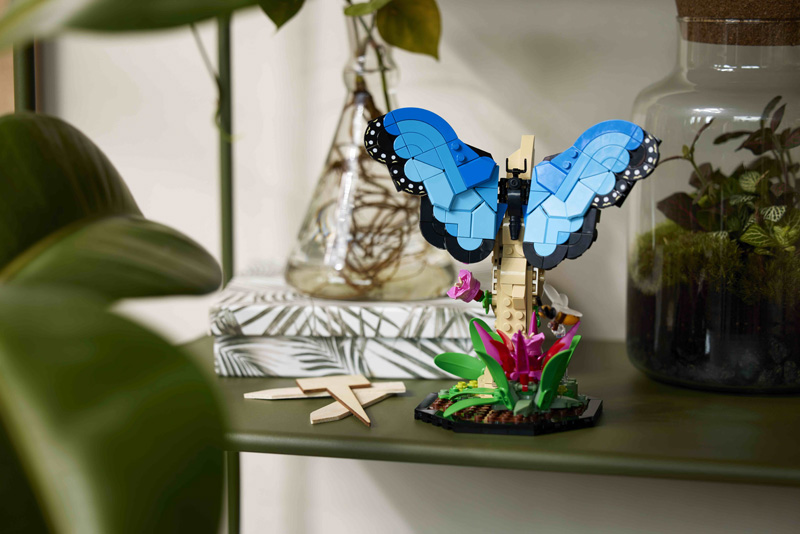 LEGO® Ideas Insektensammlung 21342 Morpho Schmetterling