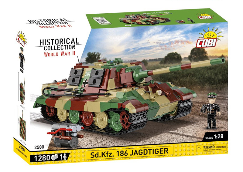 Cobi 2580 Jagdtiger Box Vorderseite