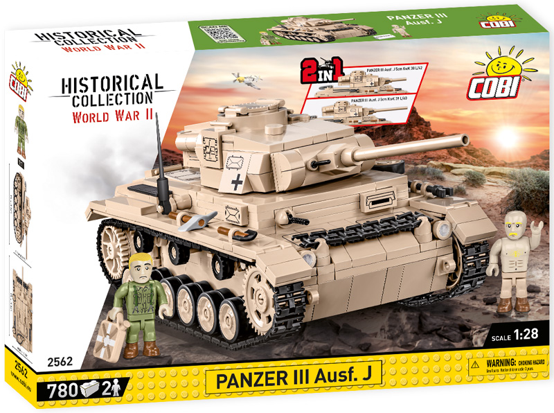 COBI Panzer III Ausf J 2562 Box Vorderseite