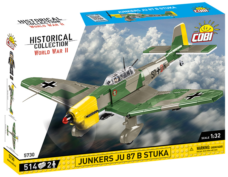 COBI Junkers JU 87 B Stuka 5730 Box Vorderseite