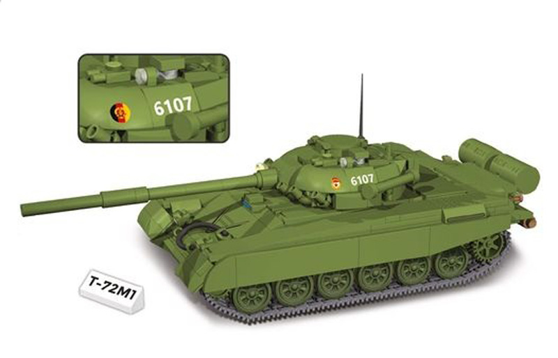COBI T-72M1 Panzer 2625 Set 2-in-1 DDR UDSSR