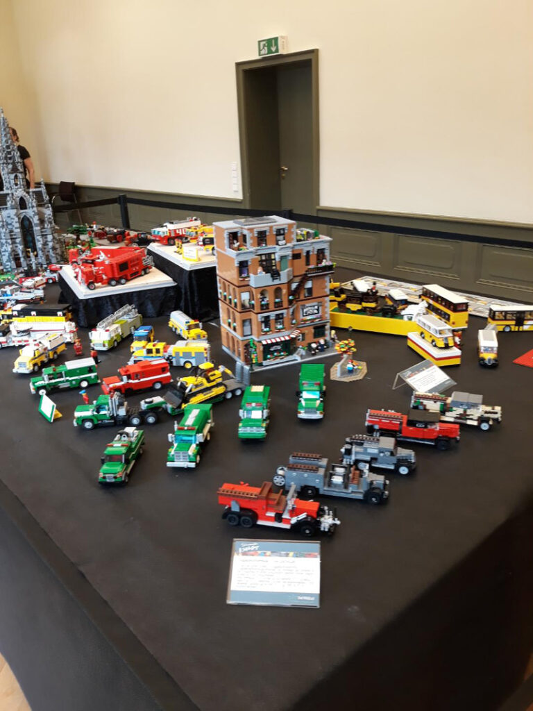 LEGO-Ausstellung Kloster Machern 2023 Fahrzeuge MOCs