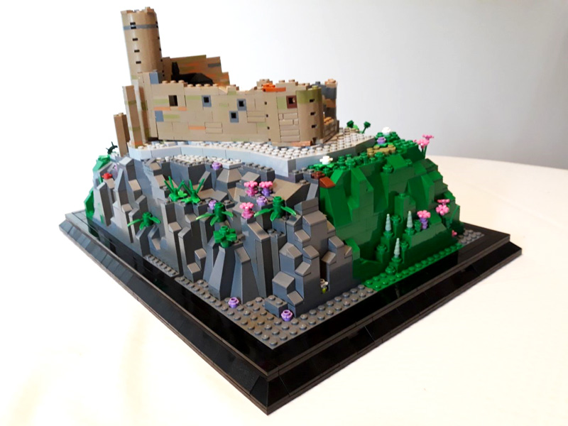 LEGO-Ausstellung Kloster Machern 2023 Aussteller Wolfgang Burg Landshut