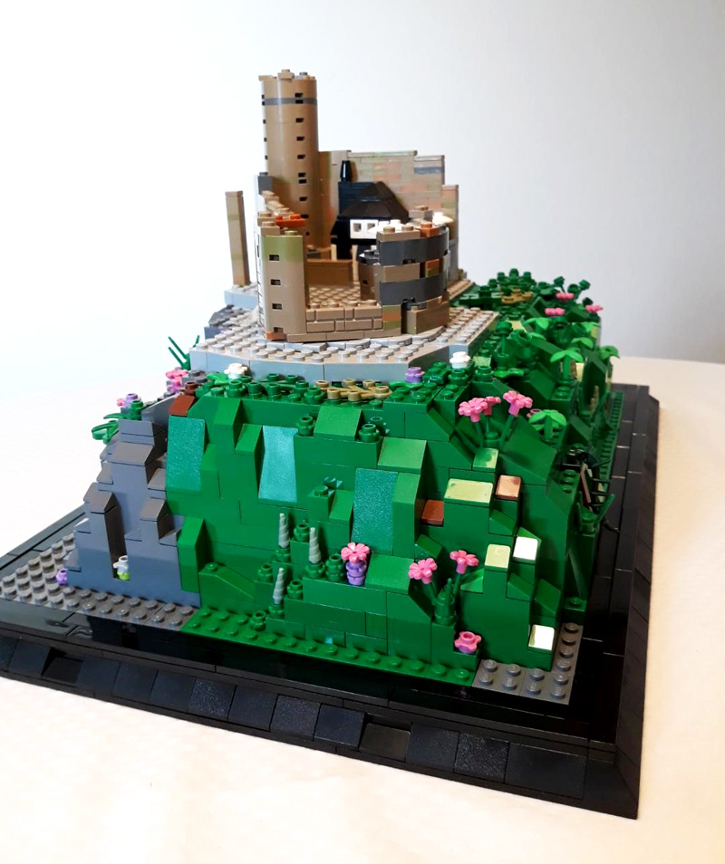 LEGO-Ausstellung Kloster Machern 2023 Aussteller Wolfgang Burg Landshut