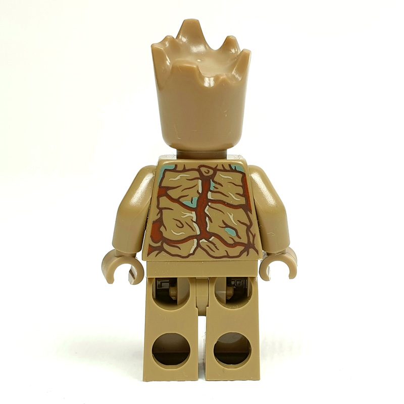 LEGO Marvel Avengers Magazin 19/2023 Minifigur Groot Rückseite