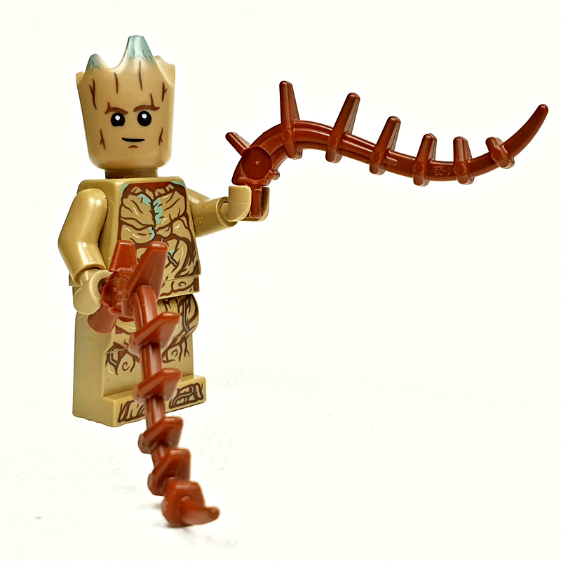 LEGO Marvel Avengers Magazin 19/2023 Minifigur Groot Baumranke