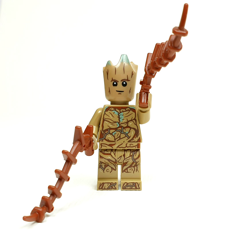 LEGO Marvel Avengers Magazin 19/2023 Minifigur Groot Baumranke