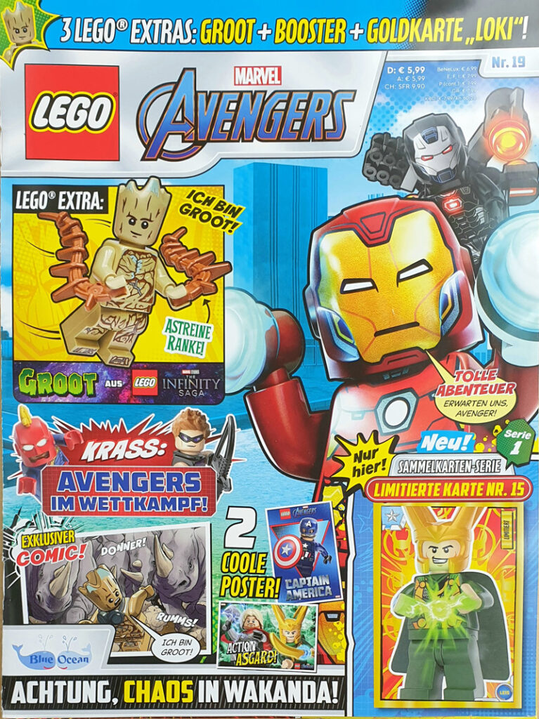 LEGO Marvel Avengers Magazin 19/2023 Heft