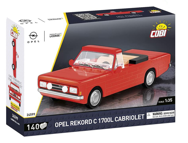 COBI Neuheiten September Opel Rekord C1700L Cabriolet Box