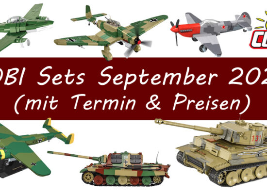 Neue Sets von COBI im September 2023