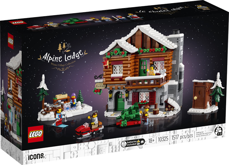 LEGO Icons Almhütte 10325 Box Vorderseite