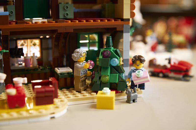 LEGO Almhütte 10325 Szene mit Minifiguren