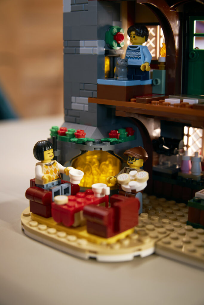 LEGO Almhütte 10325 Szene mit Minifiguren