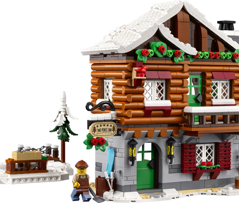 LEGO Almhütte 10325 Vorderansicht