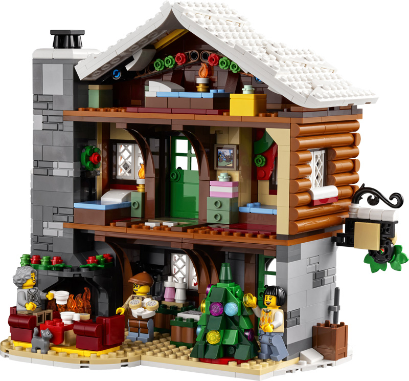 LEGO Almhütte 10325 Inneneinrichtung Hütte