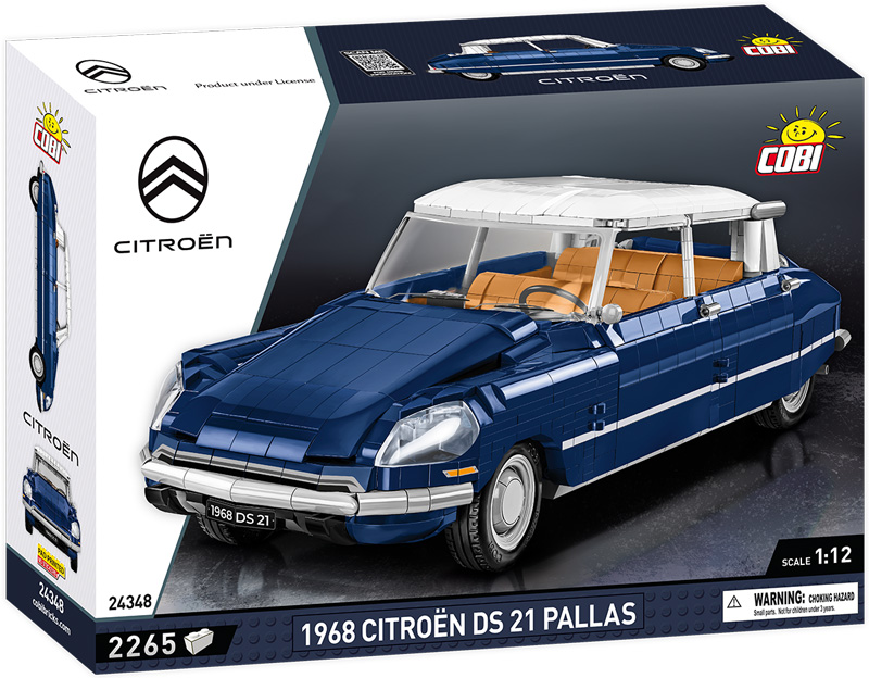 COBI 1968 Citroen DS21 Pallas 24348 Box Vorderseite