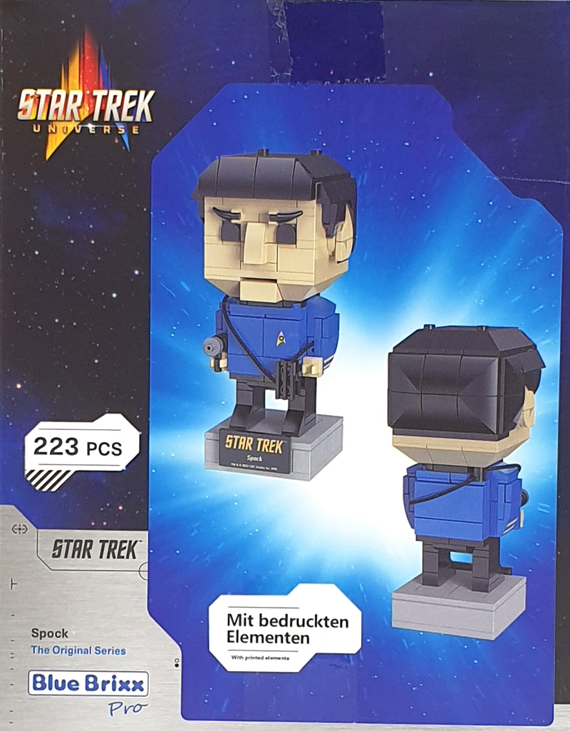 BlueBrixx Spock 105448 Box Rückseite