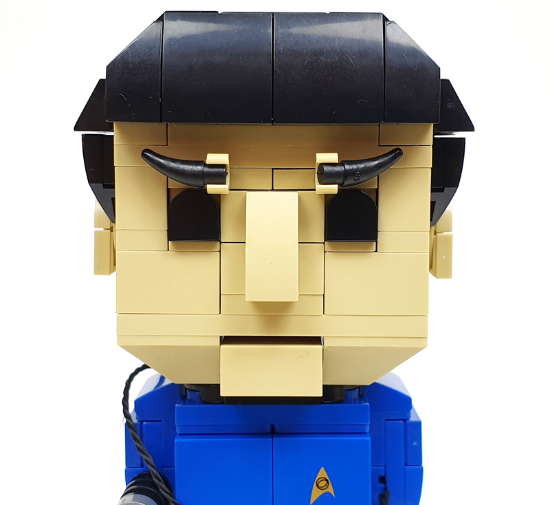 BlueBrixx Spock 105448 Gesicht