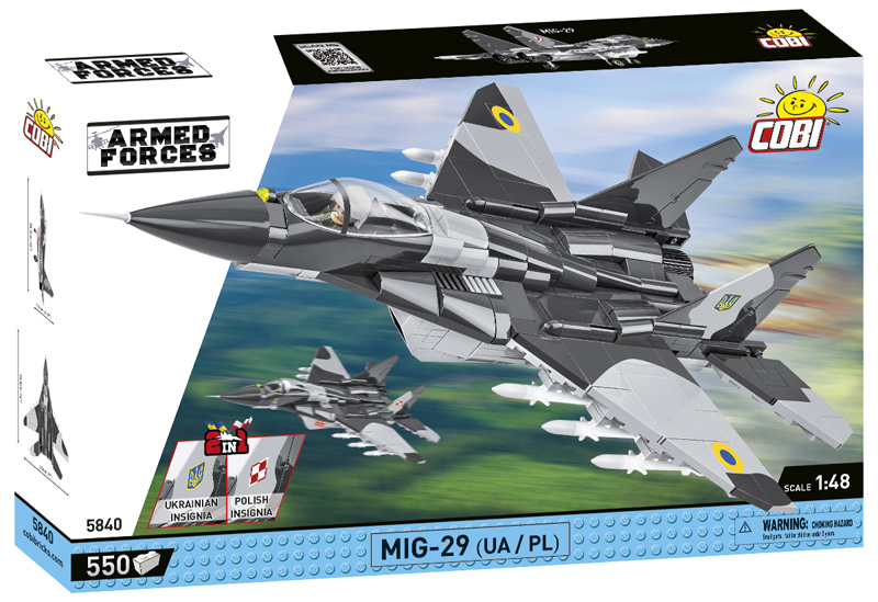 COBI 5840 MiG-29 UA/PL Box Vorderseite