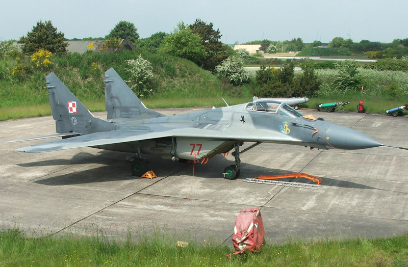 COBI 5840 MiG-29 UA/PL historisches Original polnische MiG-29A Fulcrum A