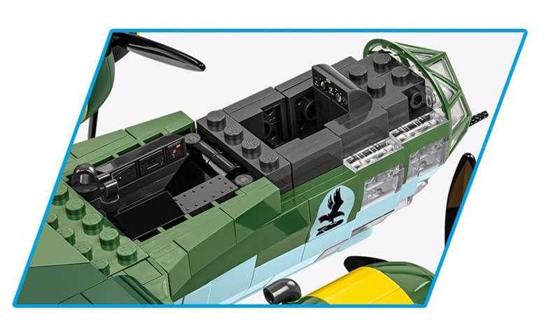 COBI 5753 Limited Edition Dornier DO 17Z-2 Cockpit