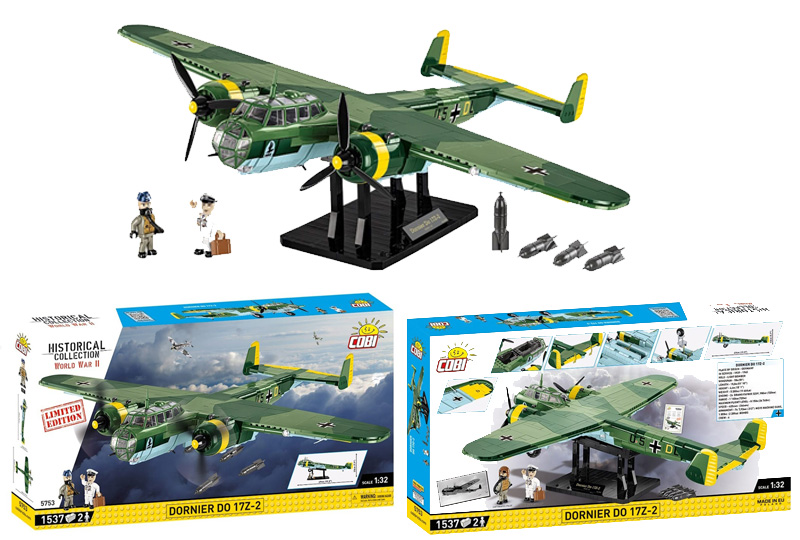 COBI 5753 Limited Edition Dornier DO 17Z-2 Titel