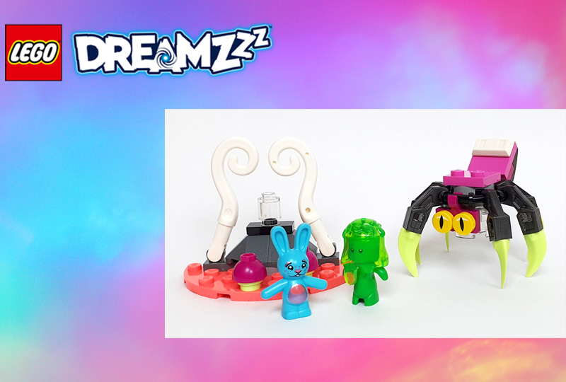 LEGO DreamZzz Polybag 30636 Z-Blob und Bunchus Flucht vor der Spinne Titel